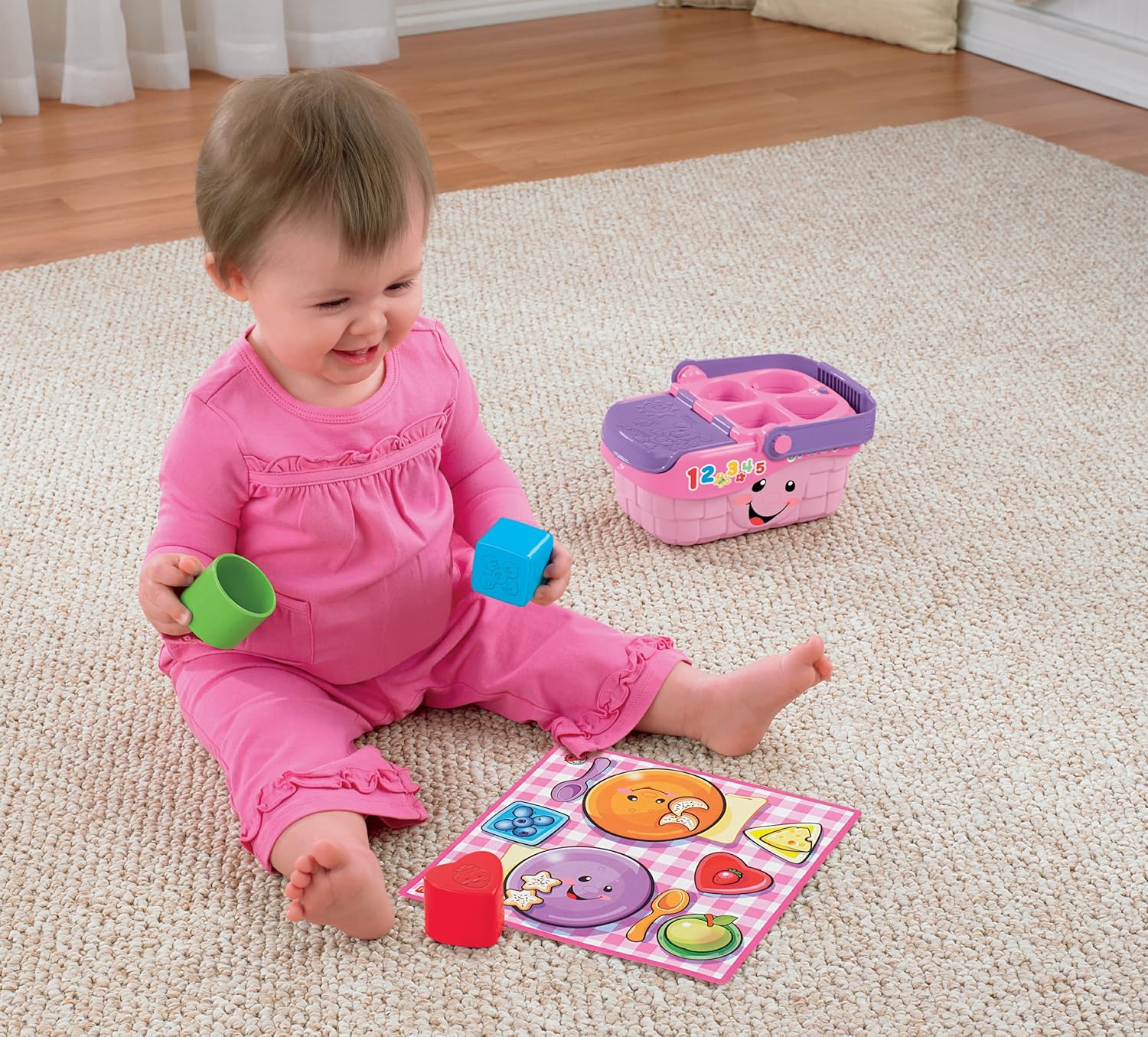 laugh and learn picnic basket