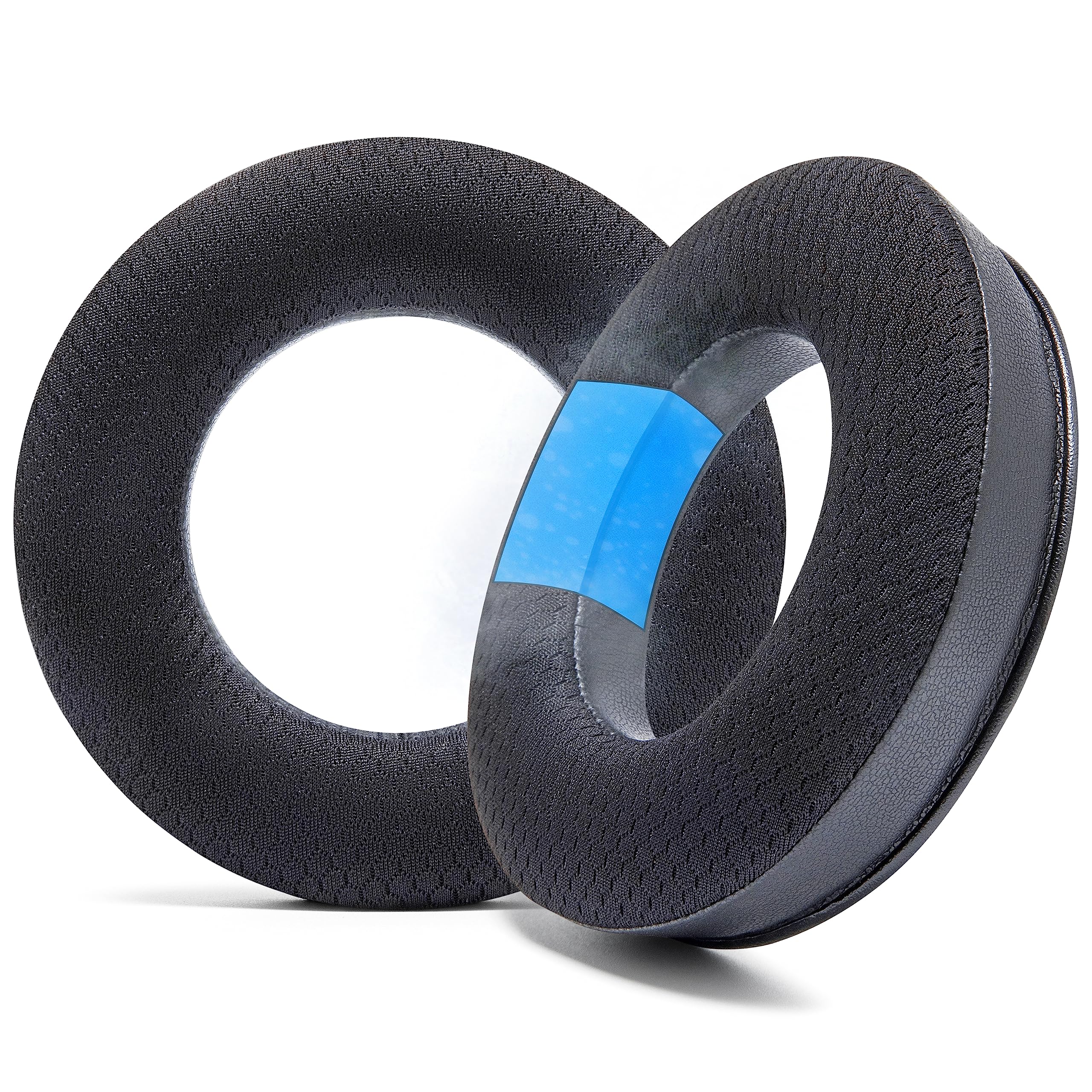 WC FreeZe DT770 - Cooling Gel Ear Pads for Beyerdynamic DT770, DT990, DT880, MMX300, DT1770, DT1990 Headphones | Sport Fabric Exterior, Noise Isolation, Enhanced Foam, Cooler for Longer | Black
