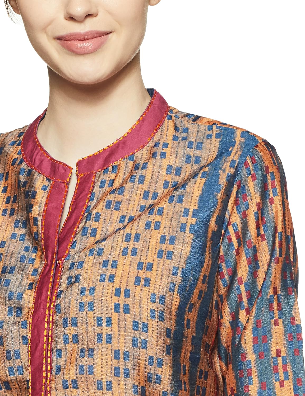 biba women's straight salwar suit