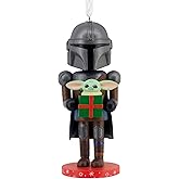 Hallmark Star Wars: The Mandalorian and Grogu Nutcracker Christmas Ornament, Gifts for Star Wars Fans