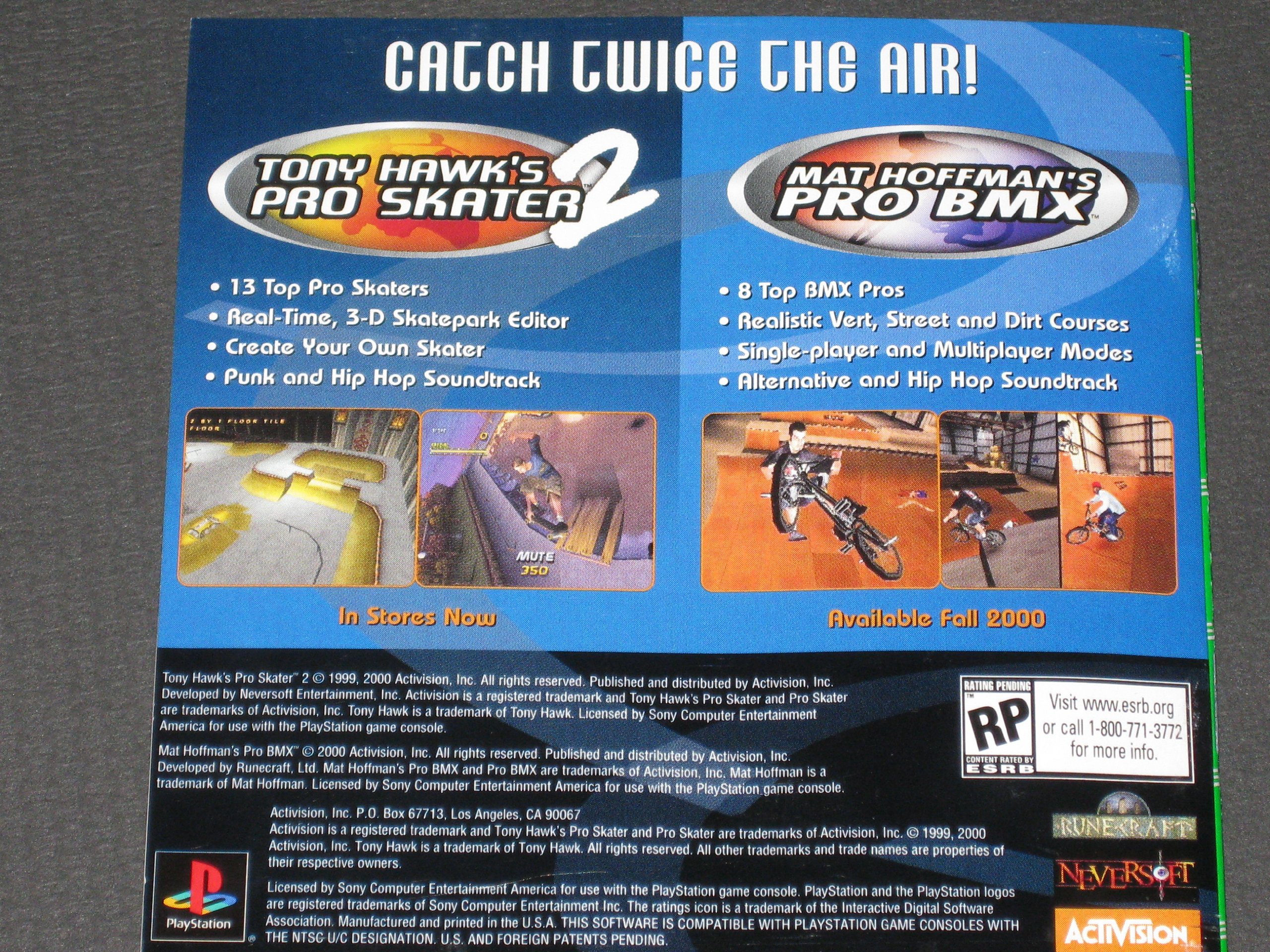 PSX TONY HAWK 1(JOAG) - Buy Online - 26981321