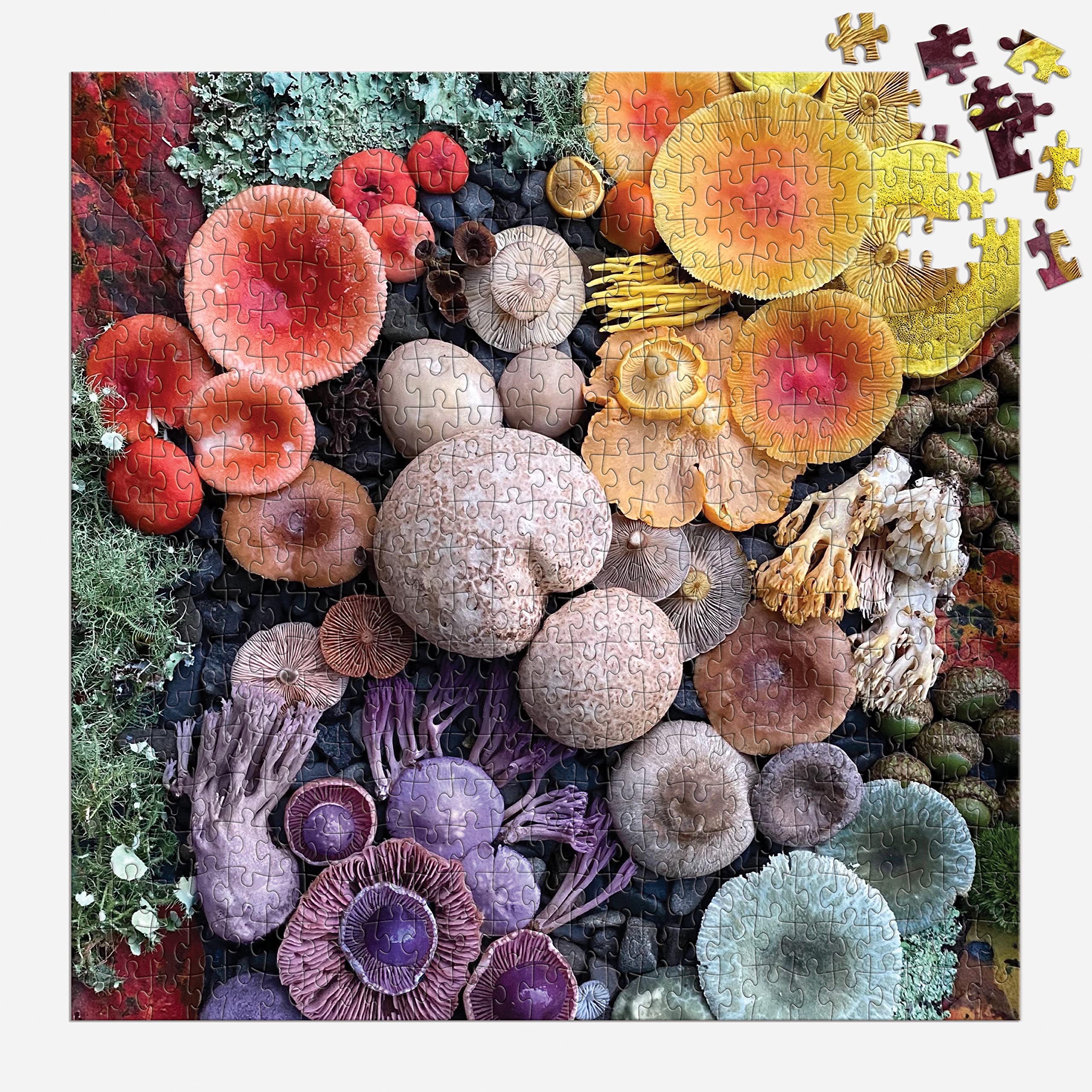 Galison Shrooms in Bloom 500 Piece Puzzle from Galison - 20
