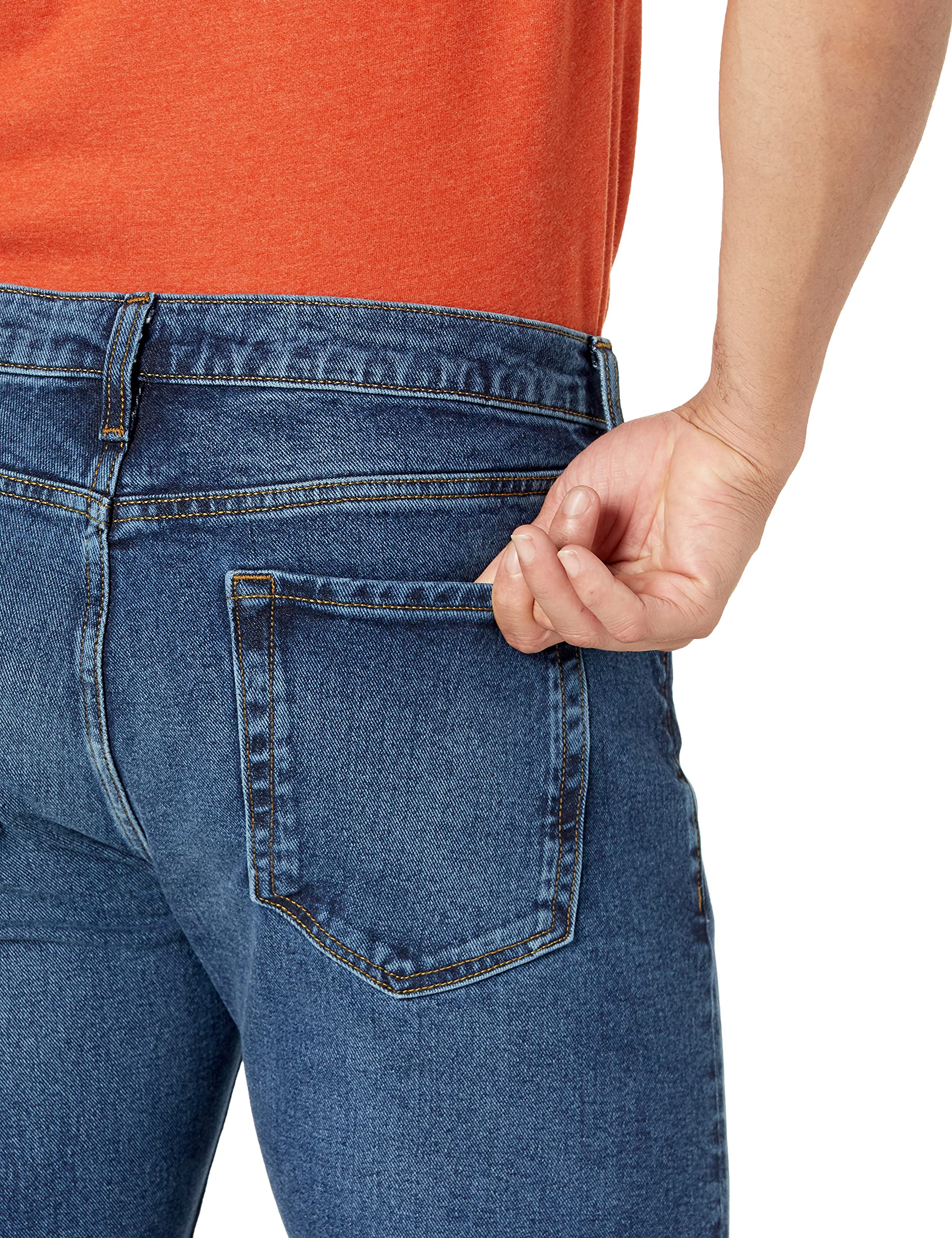 Amazon Essentials Herren Slim-Fit-Jeans - Auslauffarben, Vintage Waschung, 36W / 32L 3