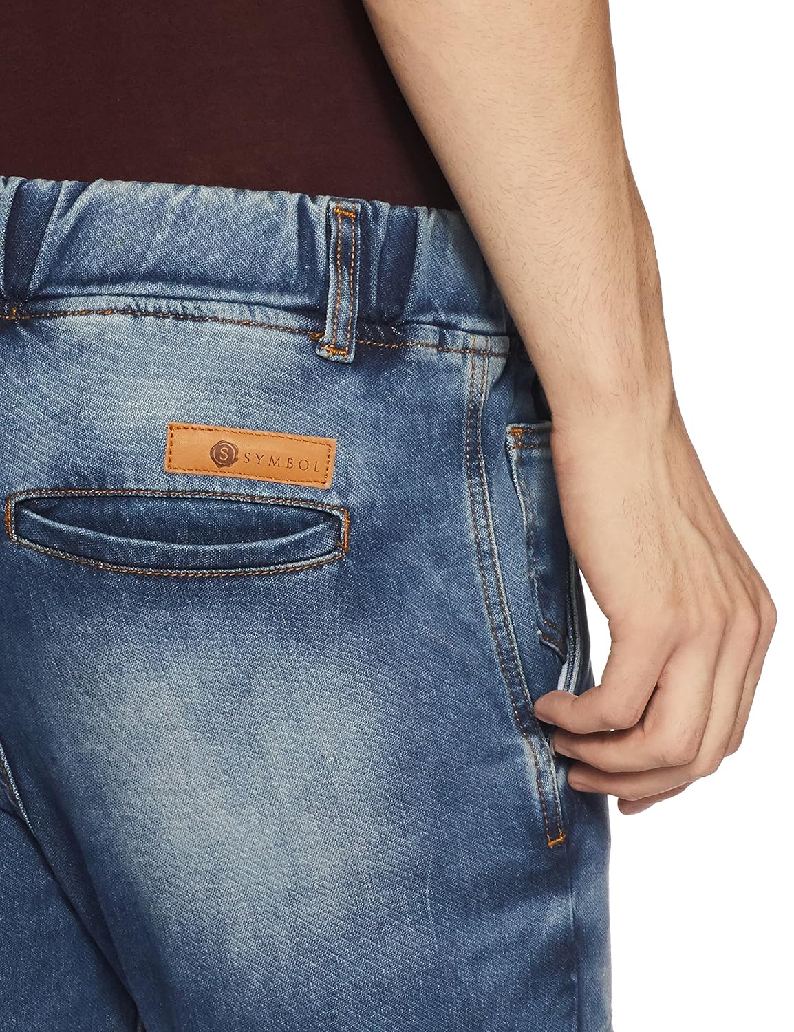 symbol amazon brand men's relaxed fit jeans