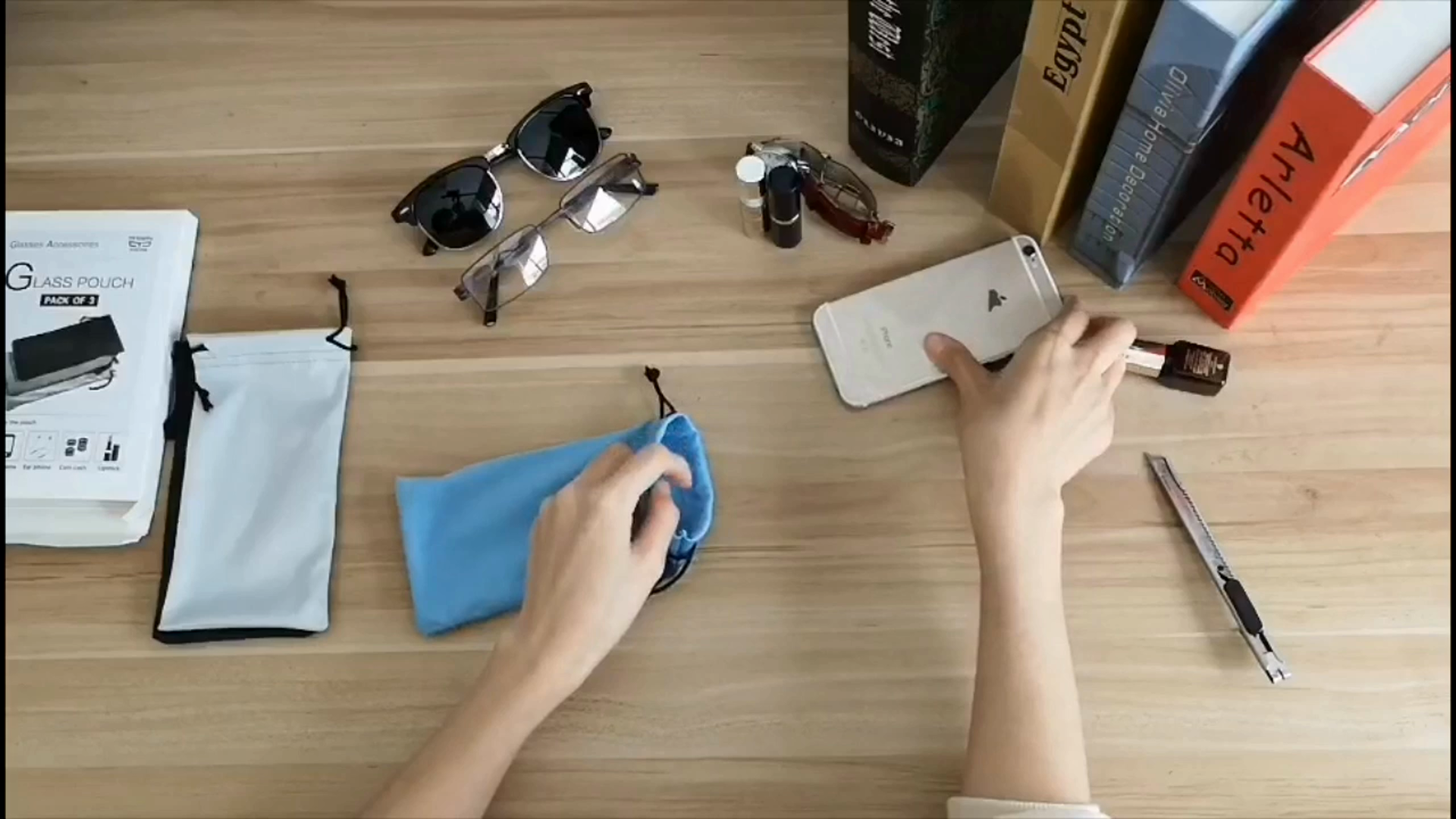 TRIUMPH VISION Soft Eyeglass Pouch 3 Pack - Glasses Case