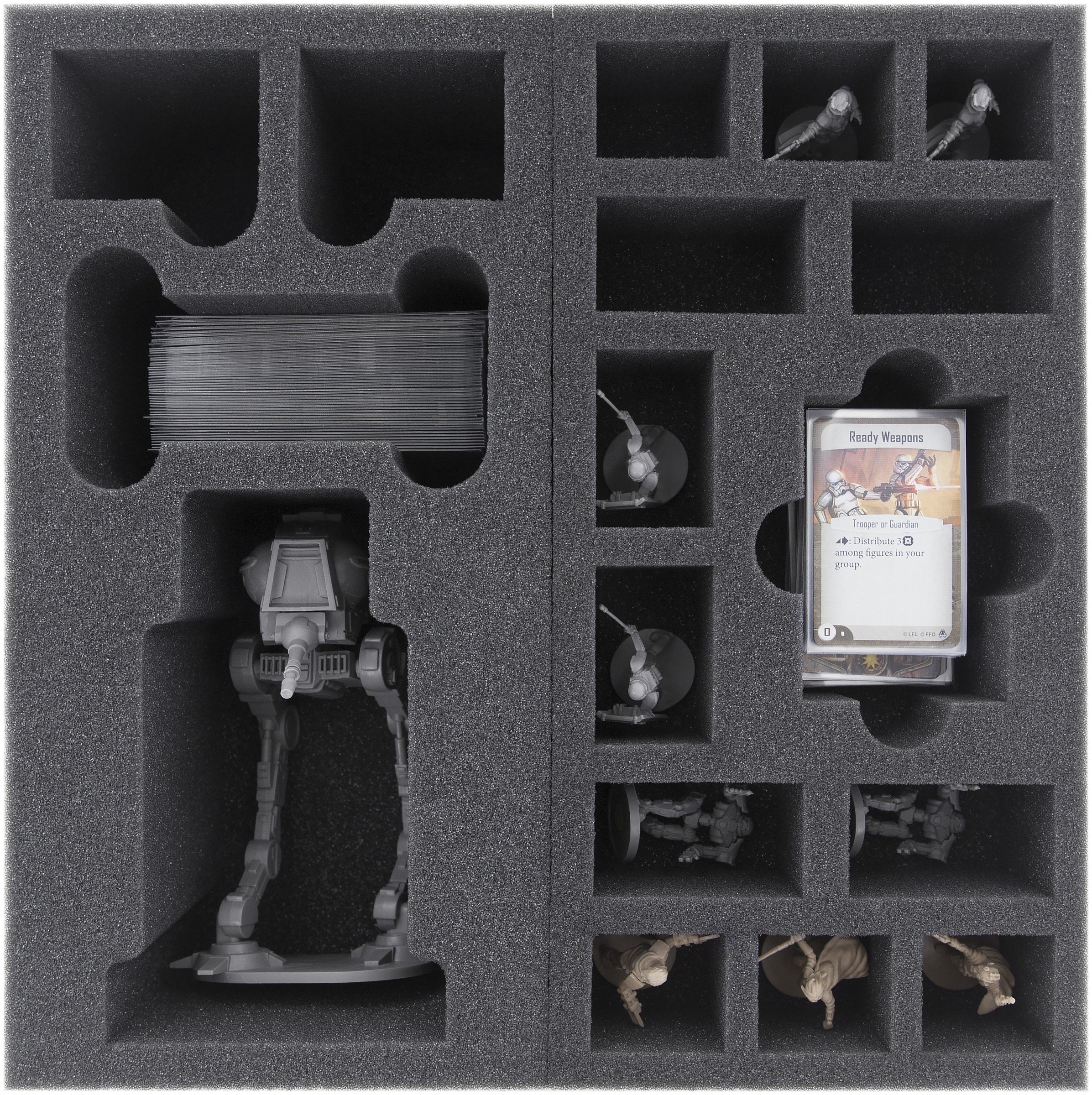 Foam tray value set compatible with Star Wars Imperial Assault: Heart of the Empire