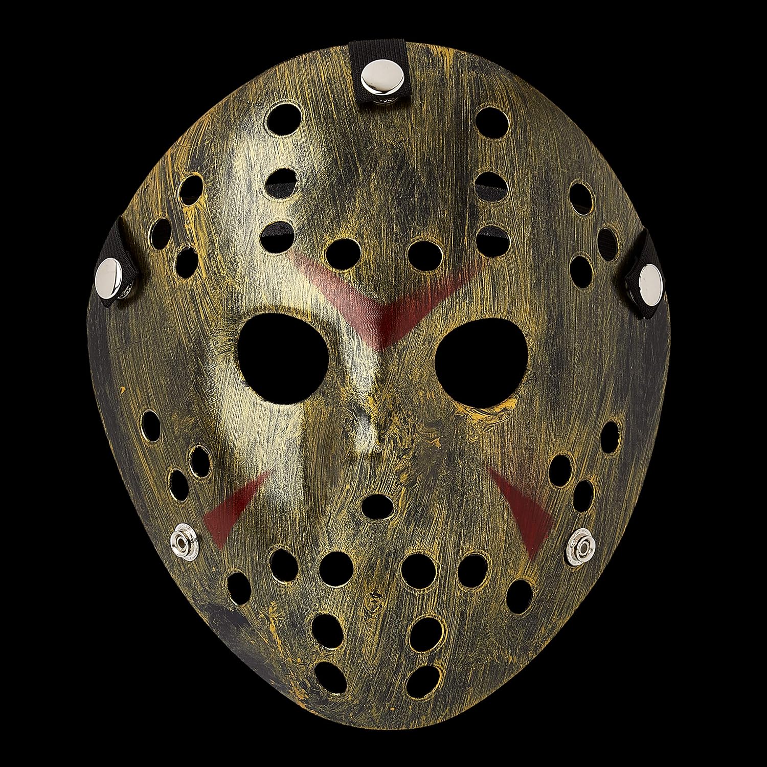 UltraByEasyPeasyStore Ultra Scary Halloween Hockey Mask, Horror Costume & Adults and Kids, Halloween Parties and Events - Image 3