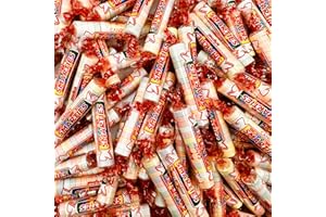FUSION SWEETS AND SNACKS Smarties Candy Original Flavor - 1 Pound Bulk Bag (Approximately 60 Count) - Individually Wrapped - Classic Smarties Candy Rolls - Candy for Parties, Movie Theaters, Kids