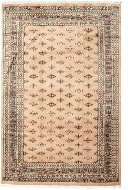 Carpetvista Pakistan Buchara 3ply Teppich 198x303 Orientalischer