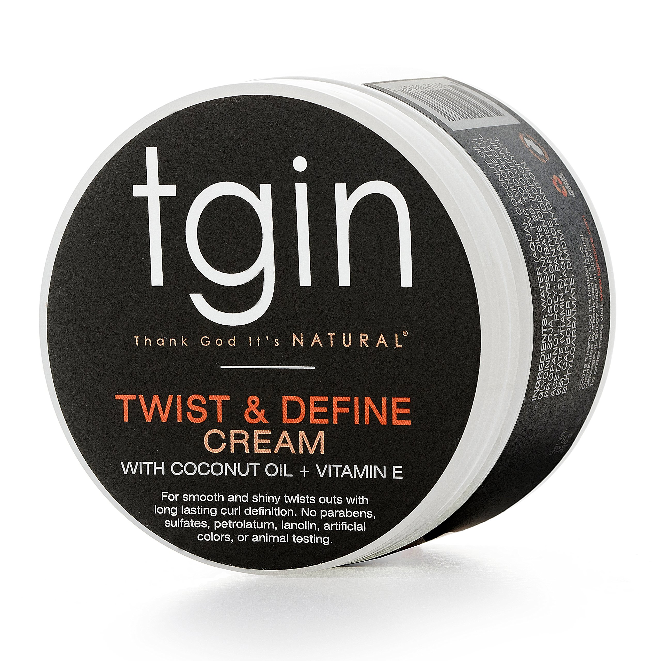 tgin Twist and Define Cream for Natural Hair, 12oz by Thank God It's Natural, LLC