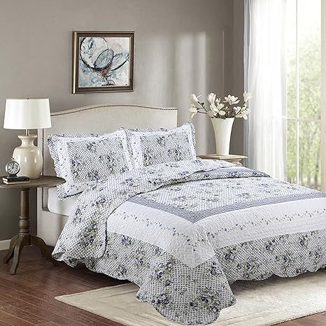 Buy Fancy Collection 3pc California King Bedspread Bed Cover