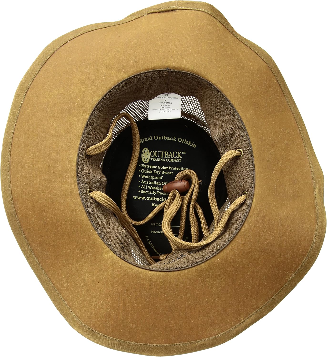 outback trading kodiak breezer hat