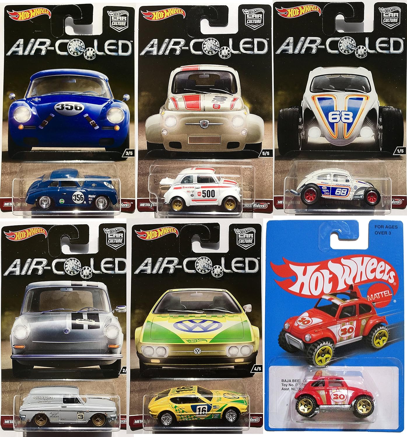 hot wheels air cooled set