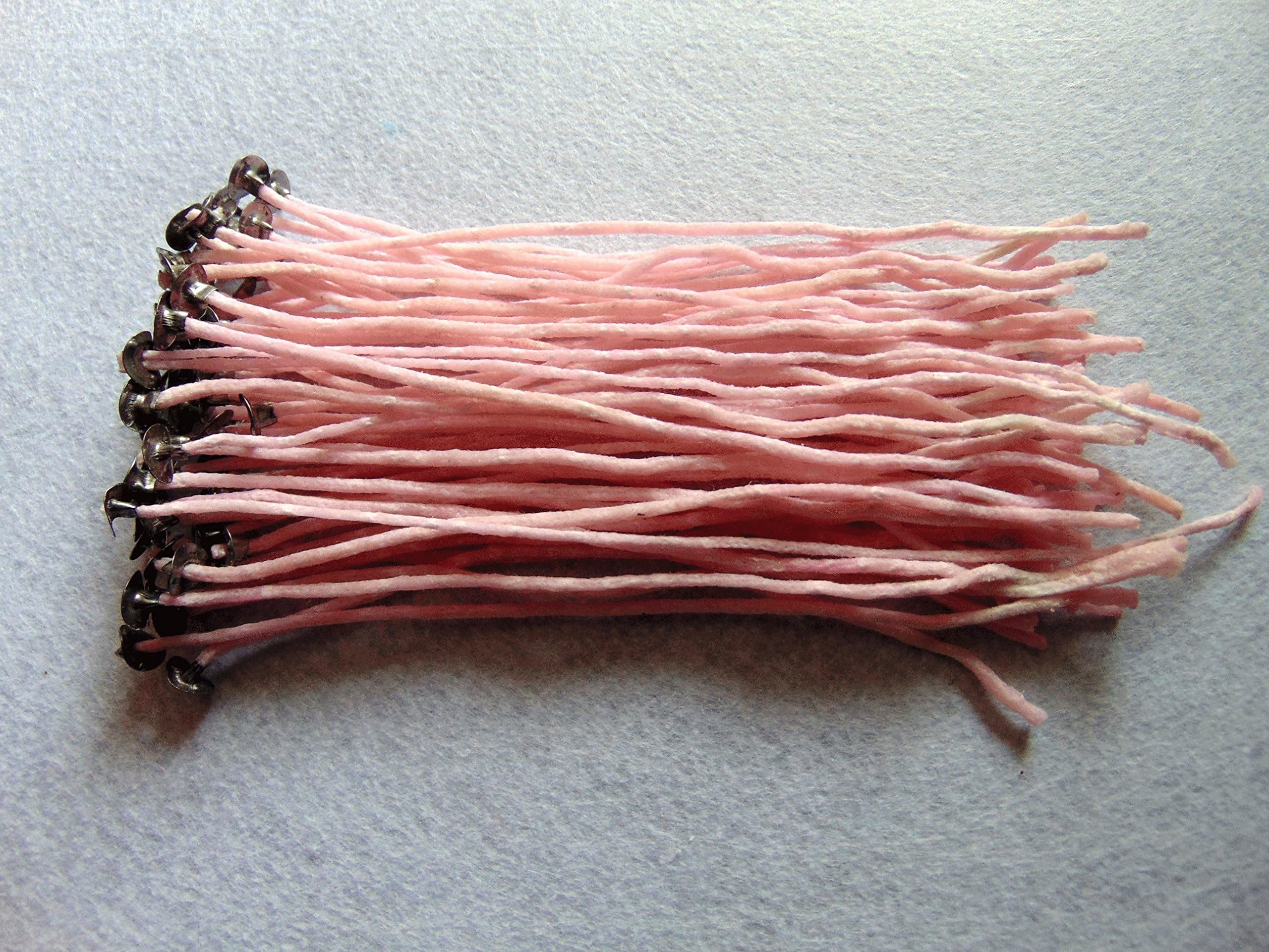 anshatrandcraft Candle Making Wicks (7inch) - 24 Pieces