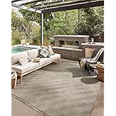 Loloi Dawn Collection Indoor/Outdoor DAW-04 Coffee 7'-8" x 10' Area Rug