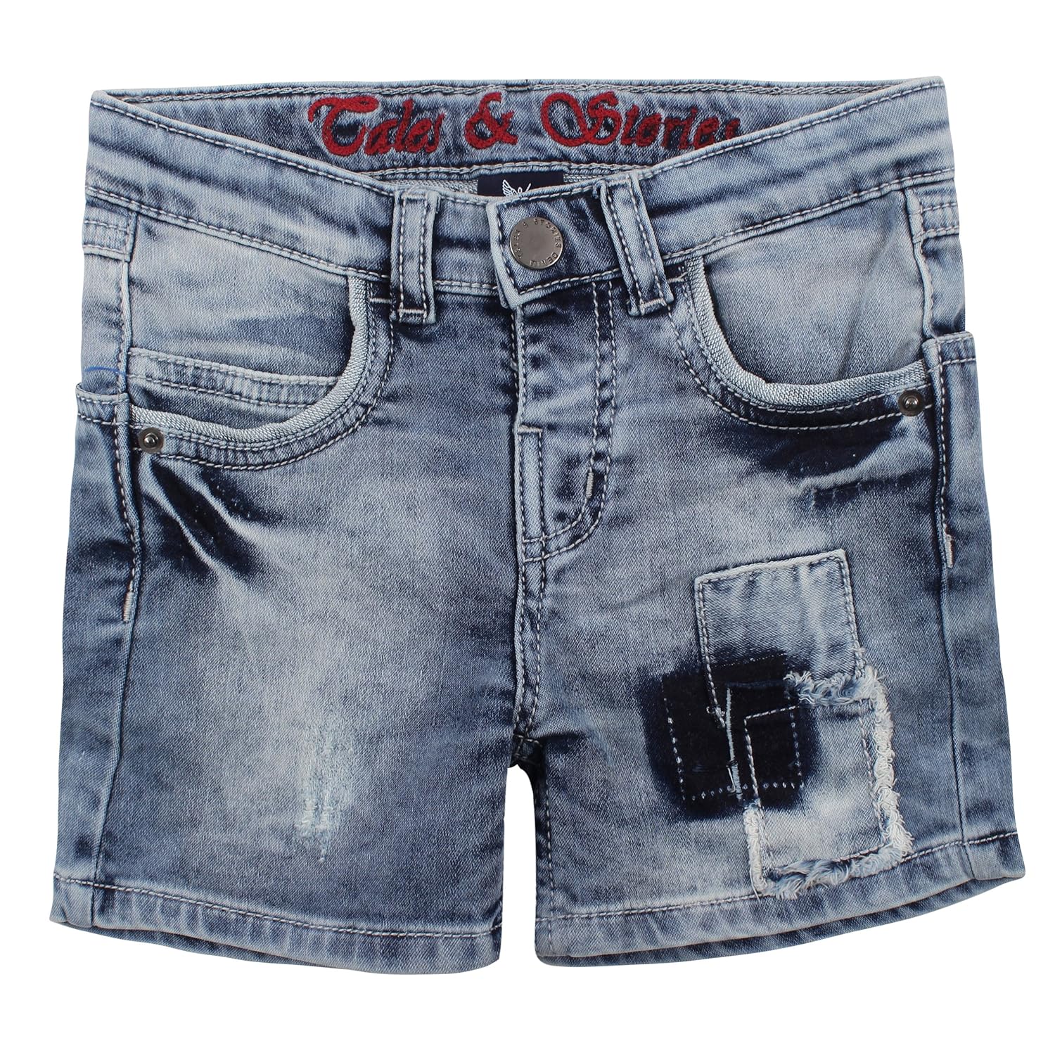 light colored jean shorts