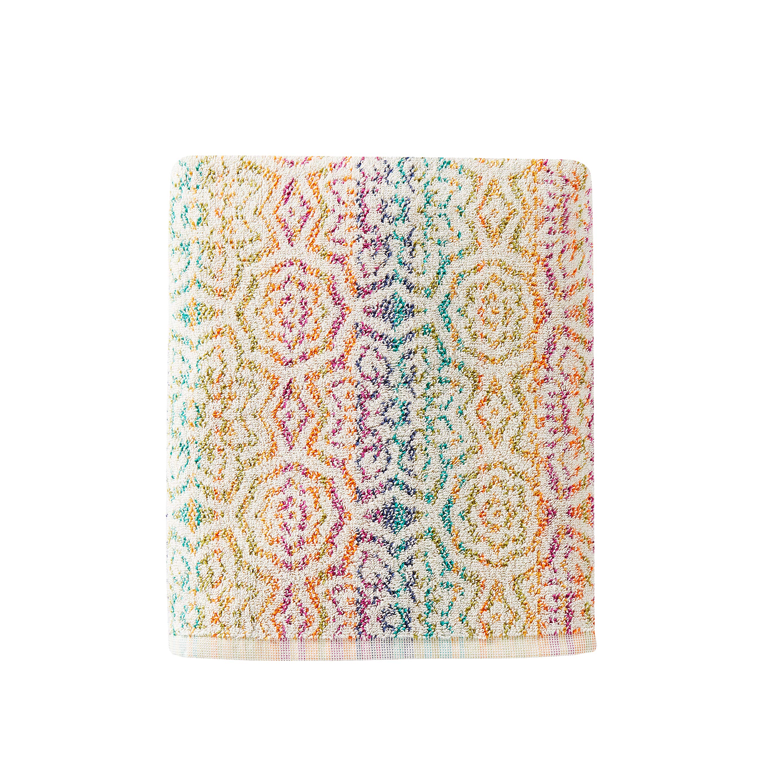 SKL Home Rhapsody Jacquard Bath Towel, Multi