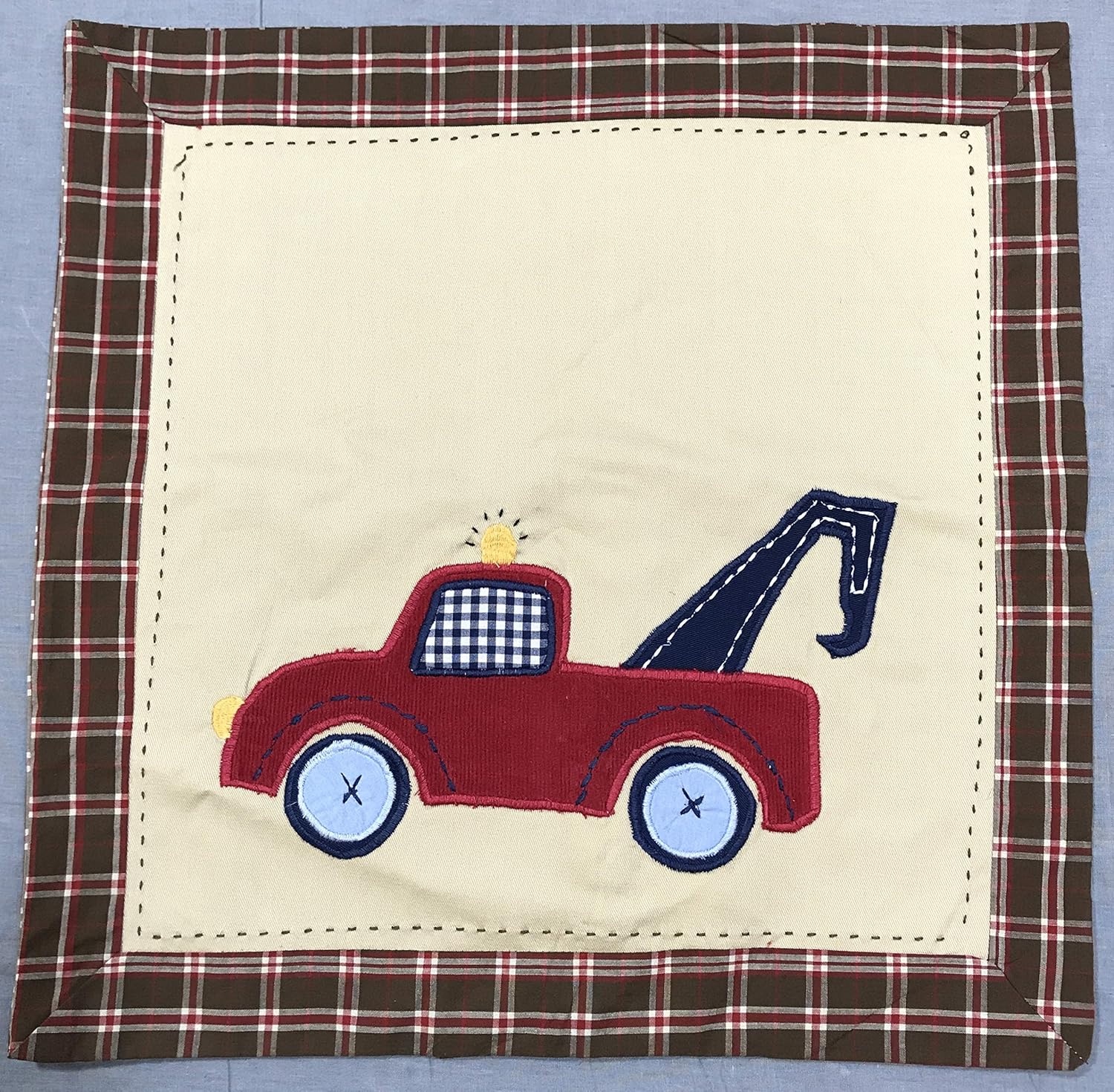Amazon Com Pottery Barn Kids Tow Truck 16 Decorative Pillow