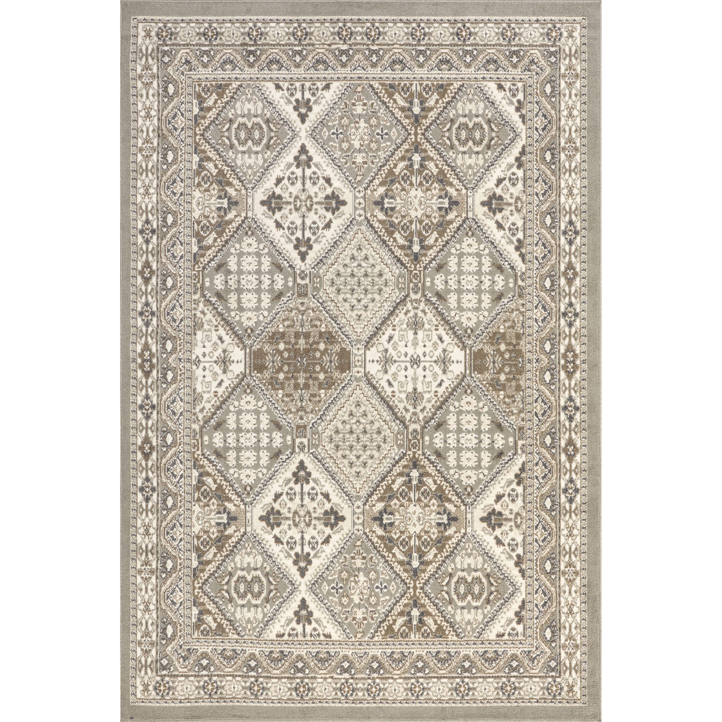 nuLOOM Becca Traditional Tiled Area Rug 10x14 Area Rug Transitional