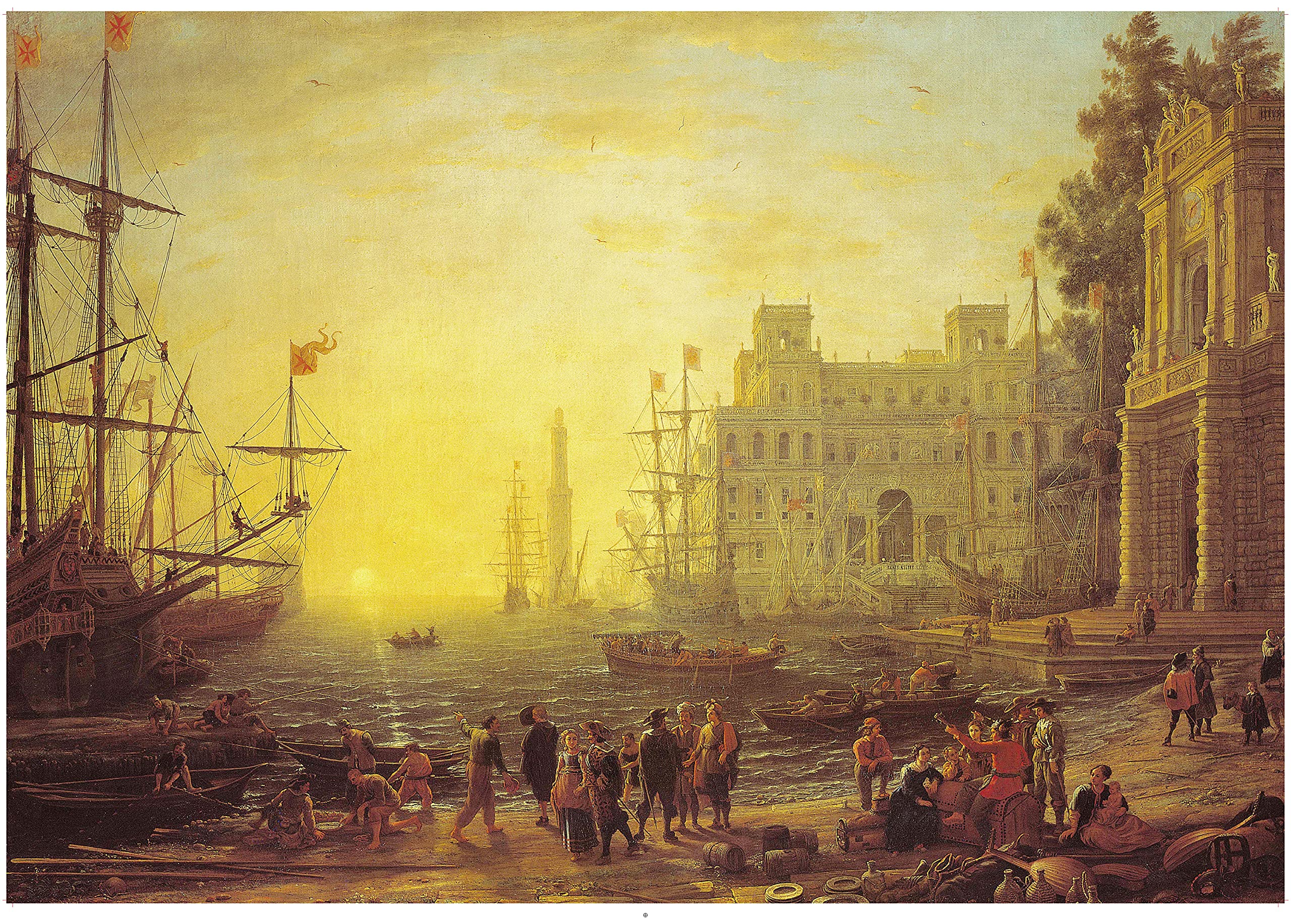 CHengQiSM Puzzle 2000 Pieces Jigsaw Puzzle for Adults - Villas in Porto - Monet Puzzle 2000 Pieces for Adults and Children from 14 Years - Multicoloured Puzzle Sets for Gift 100 x 70 cm