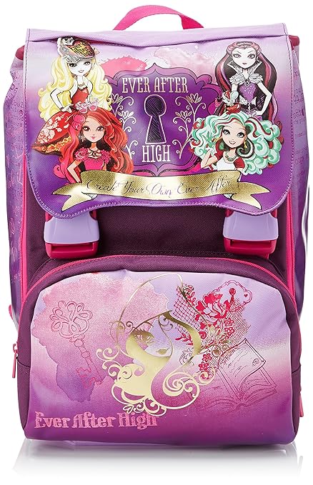 title=Ever After High- Rebel School Pack Zaino Scuola Espandibile con Gadget e