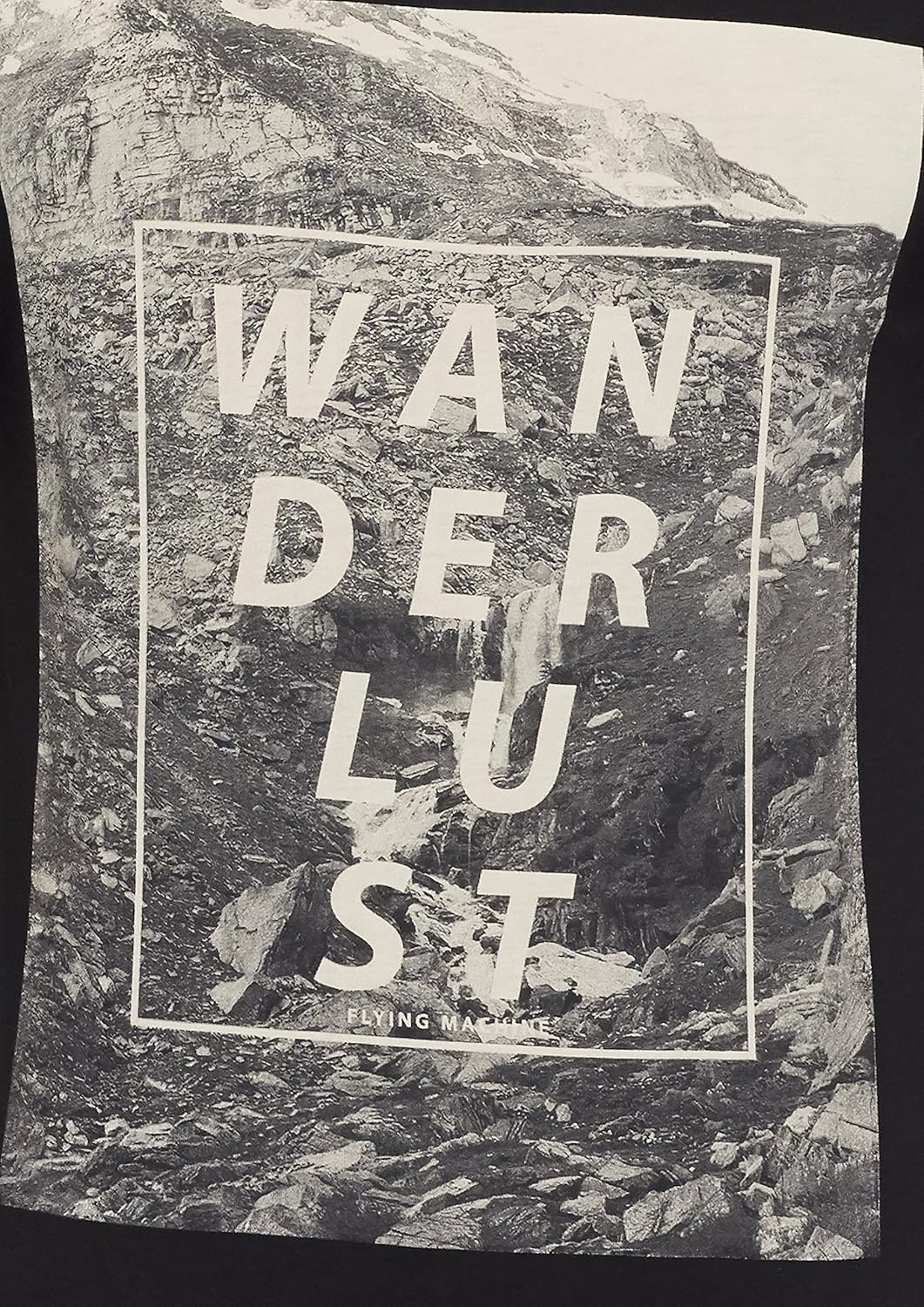 flying machine men's plain slim fit t-shirt