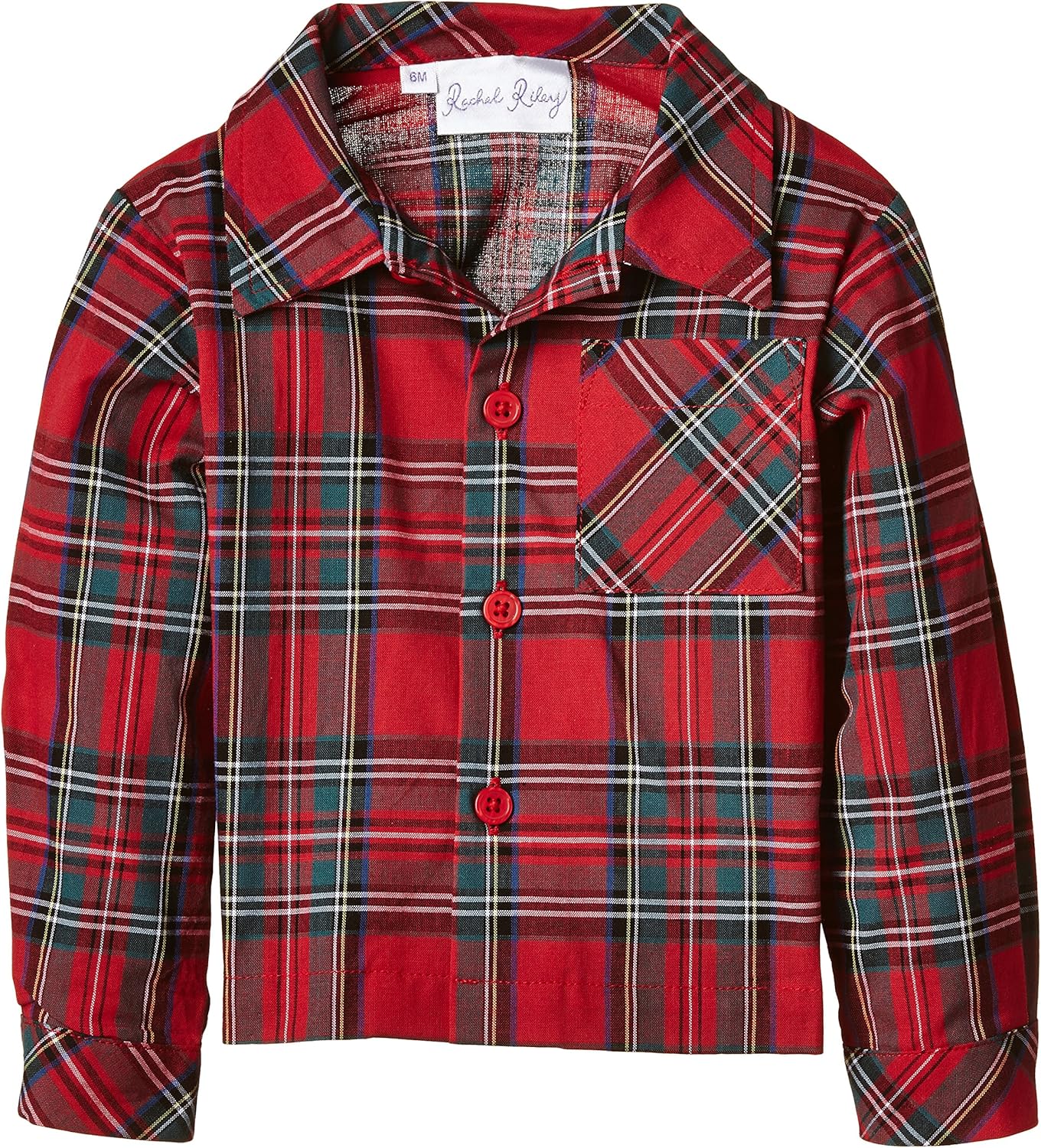 baby boy tartan shirt