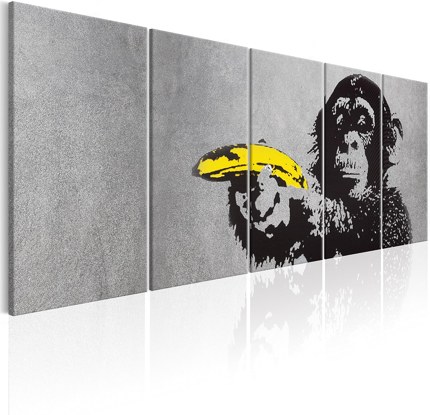 Images sur toile sur cadre 80 x 60 cm banksy pret a accrocher