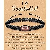 Football Gifts for Boys 8-12, Cool Stuff for Teen Boys - Bracelet, Stocking Stuffers, Birthday & Holiday Gifts