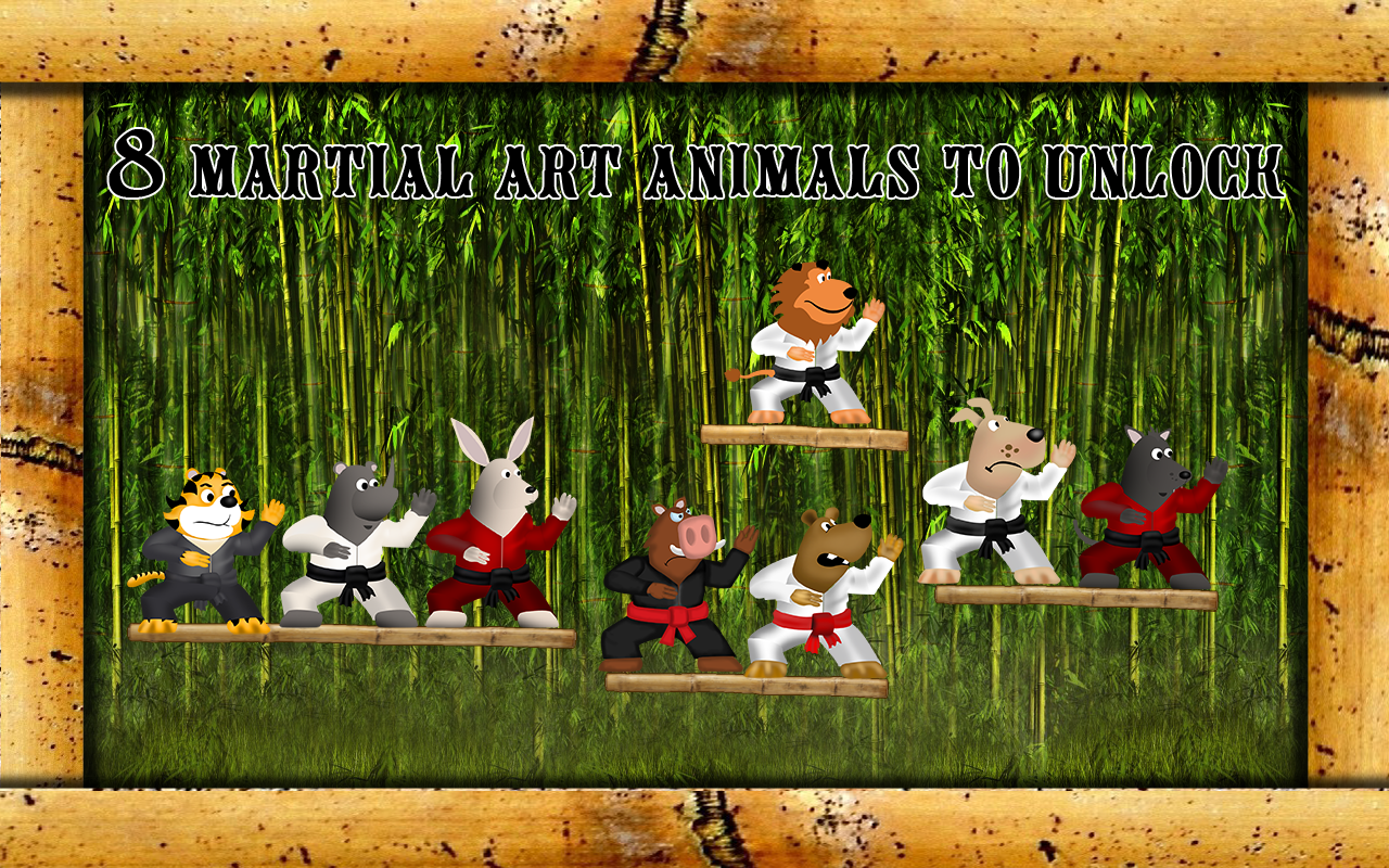 Animals Kung Fu Jump in the Enchanted Forest - Gold Edition