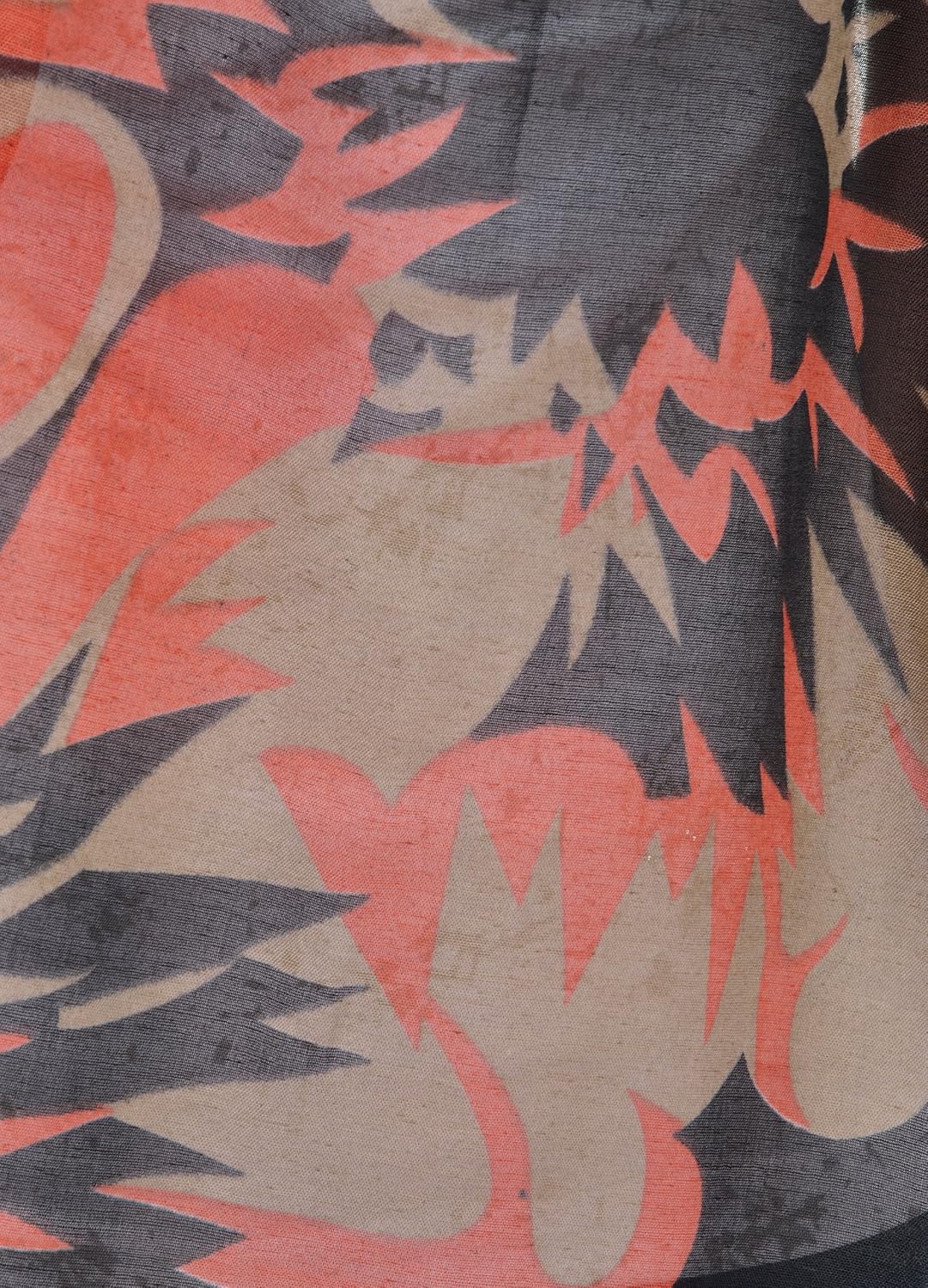 scarves (weavers villa poly cotton soft summer scarf) (wv69)