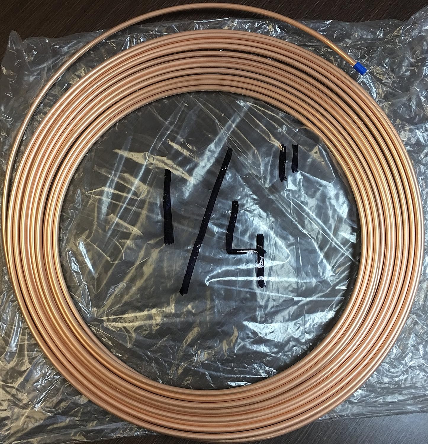 1/4 in " OD x 50 ft Copper Soft Roll / Tubing / Tube / Pipe