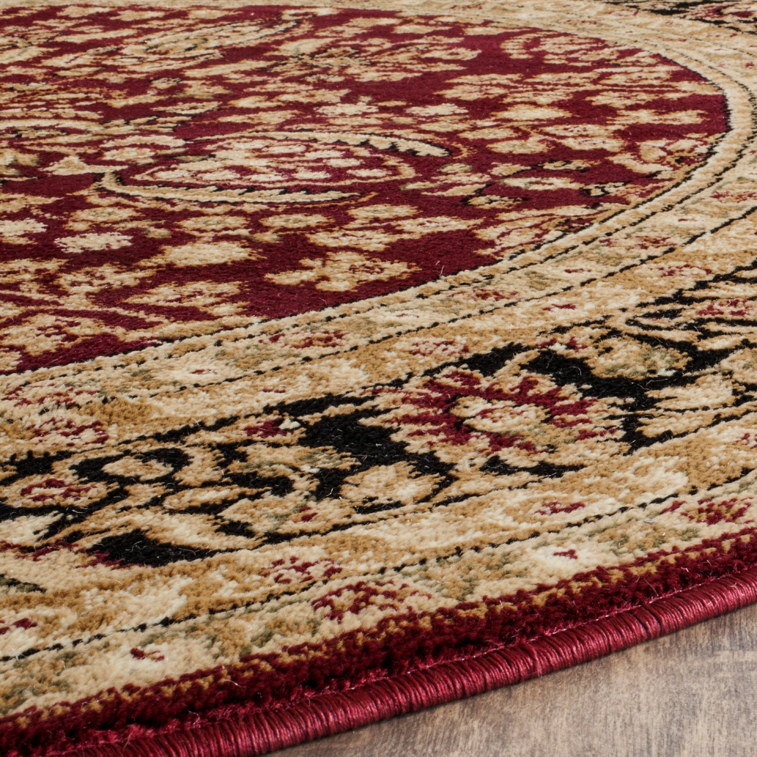 Safavieh Lyndhurst Collection LNH214A Traditional Oriental Red and
