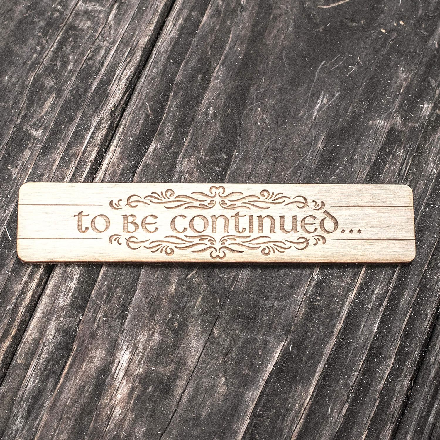Amazon Com To Be Continued Bookmark Handmade