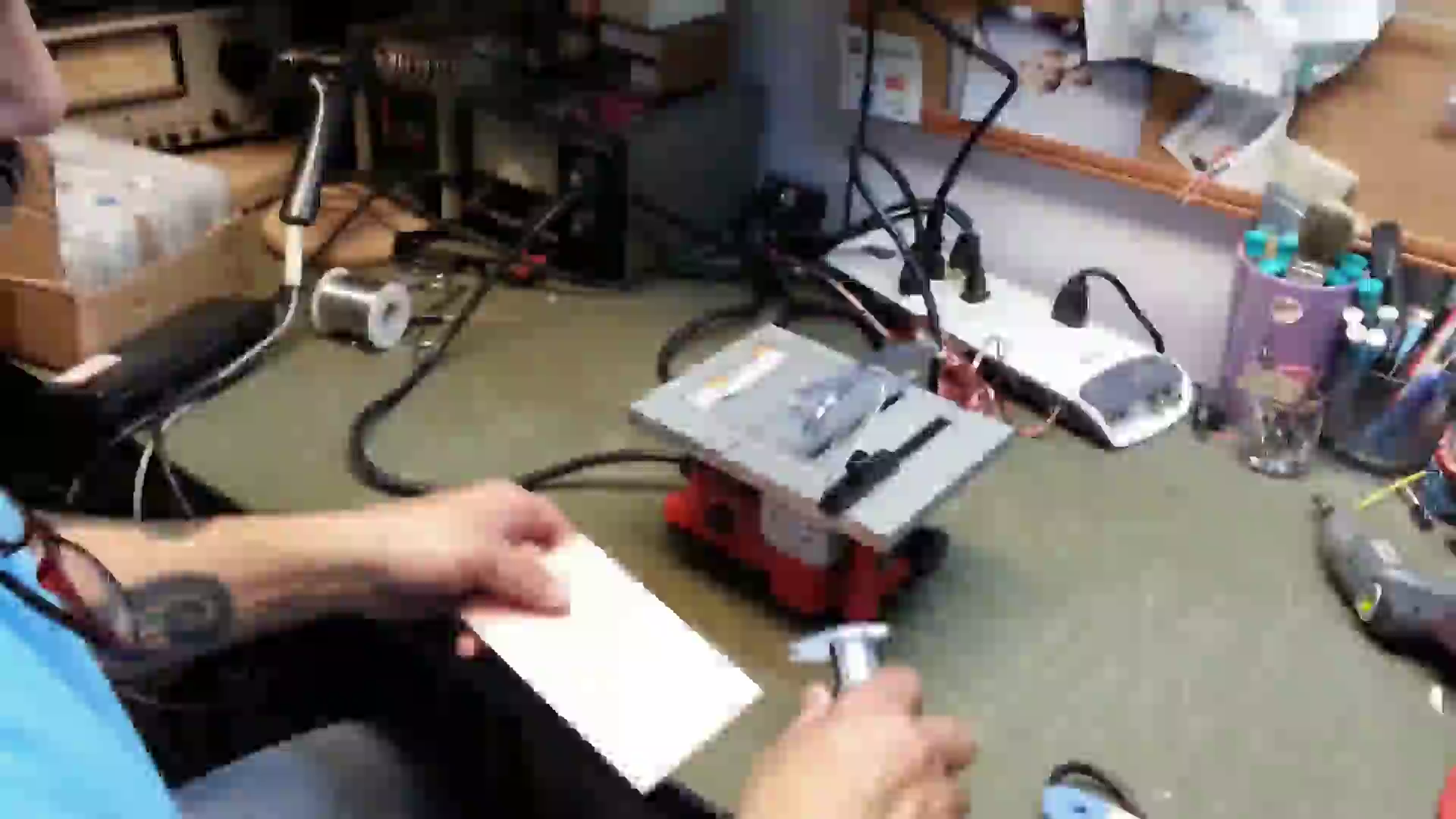 Chicago Electric Power Tools 4" MightyMite Table Saw Miniature Table