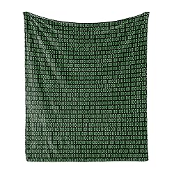Ambesonne Programmer Throw Blanket, Digital