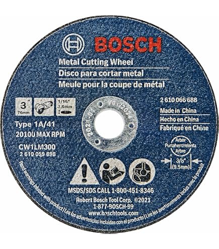 CW45 5PC Set Astro Pneumatic 3/8'' Arbor Cut-Off Wheels