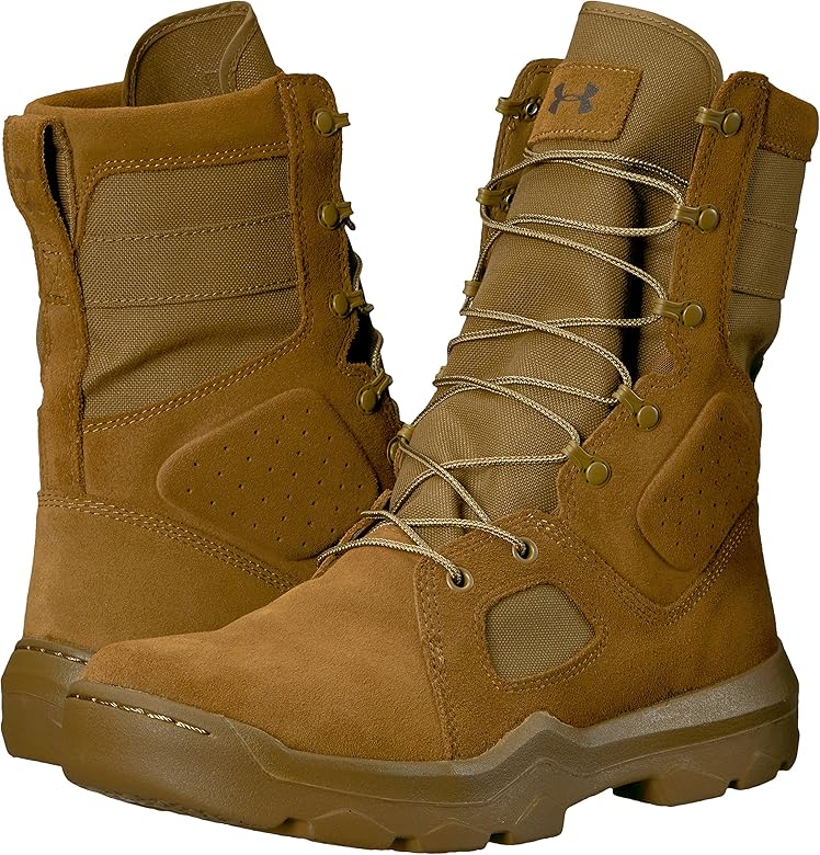 under armour tactical boots tan