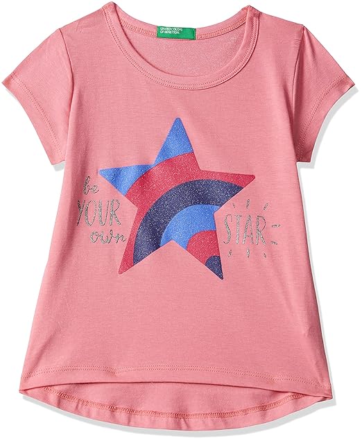 Baby Girls Plain Regular fit T-Shirt