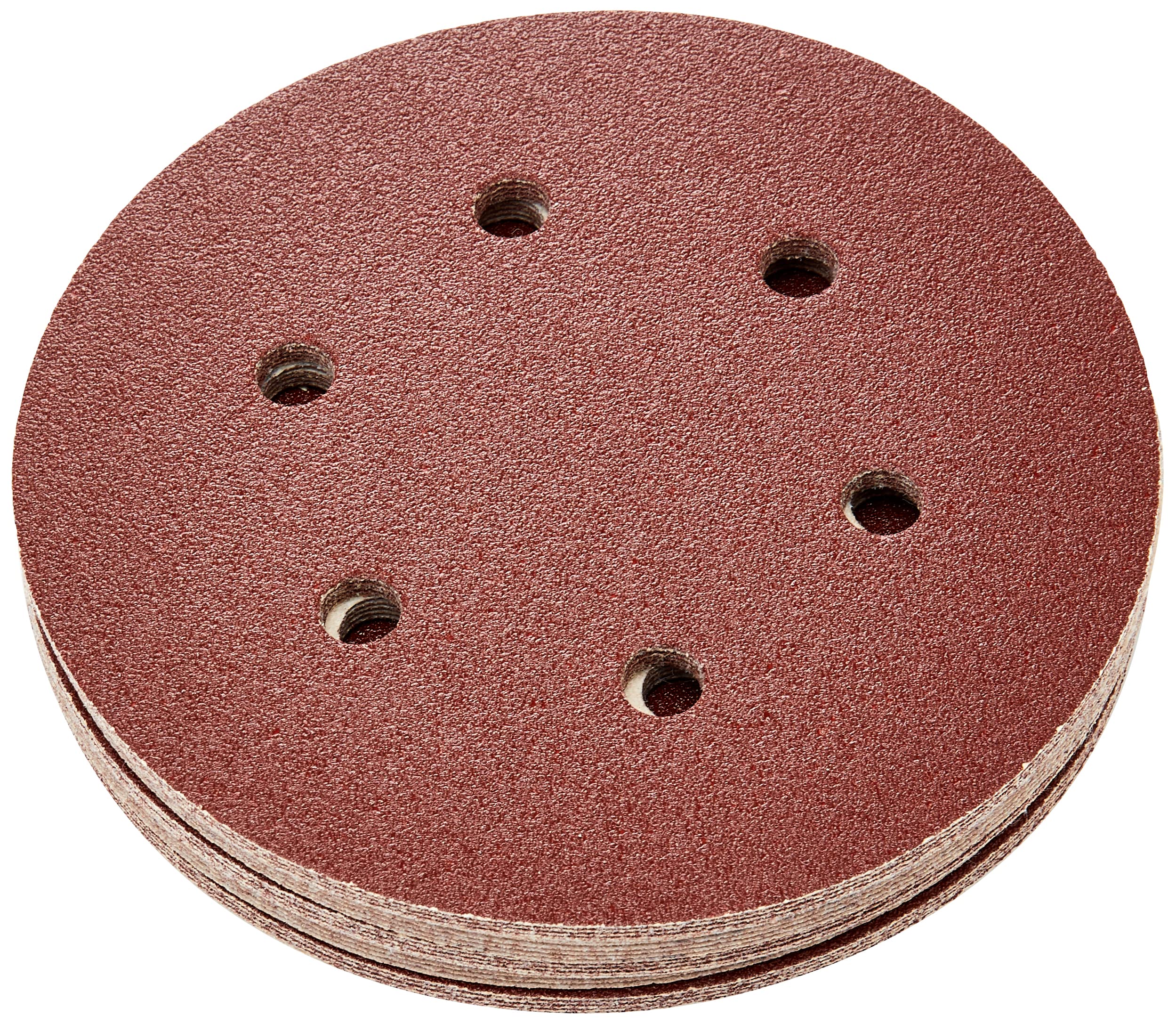Faithfull AD15080H Hook and Loop Sanding Disc DID2 Holed 150mm x 80g (Pack of 25)