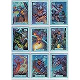 1994 Marvel Masterpieces Series III Silver HOLOFOIL Insert Set of 10 Cards NM/M Hildebrandt Bros.
