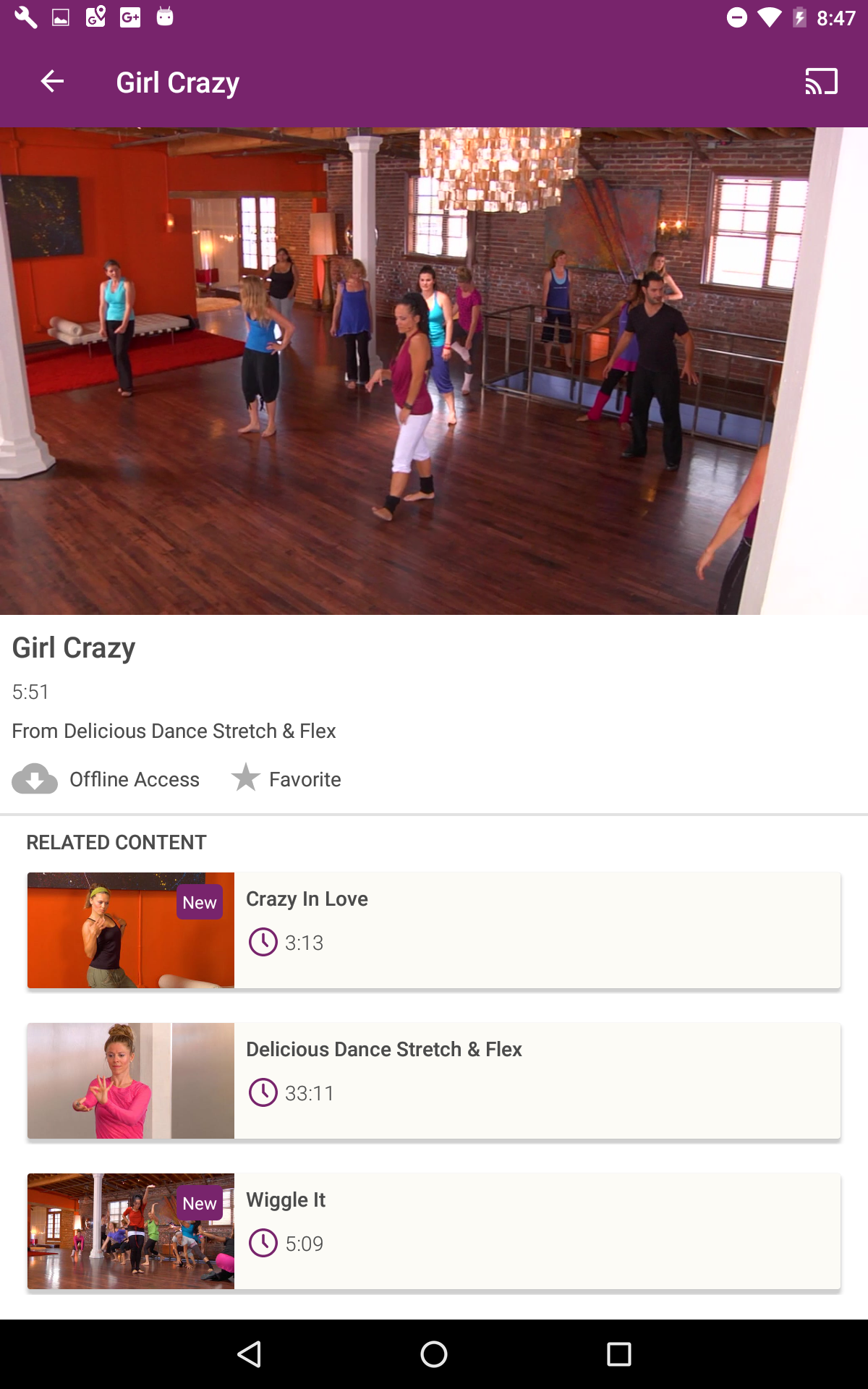 Body Groove On Demand Appstore for Android