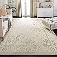SAFAVIEH Area Rug 8x10 - Adirondack Collection - Large - Ivory & Sage, Vintage Distressed Design, Non-Shedding & Easy Cleaning, Ideal for Living Room, Bedroom, Office, Dining Space (ADR109V)