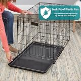 MidWest Homes for Pets 42-Inch Two-Door iCrate Folding Dog Crate with Divider view 4