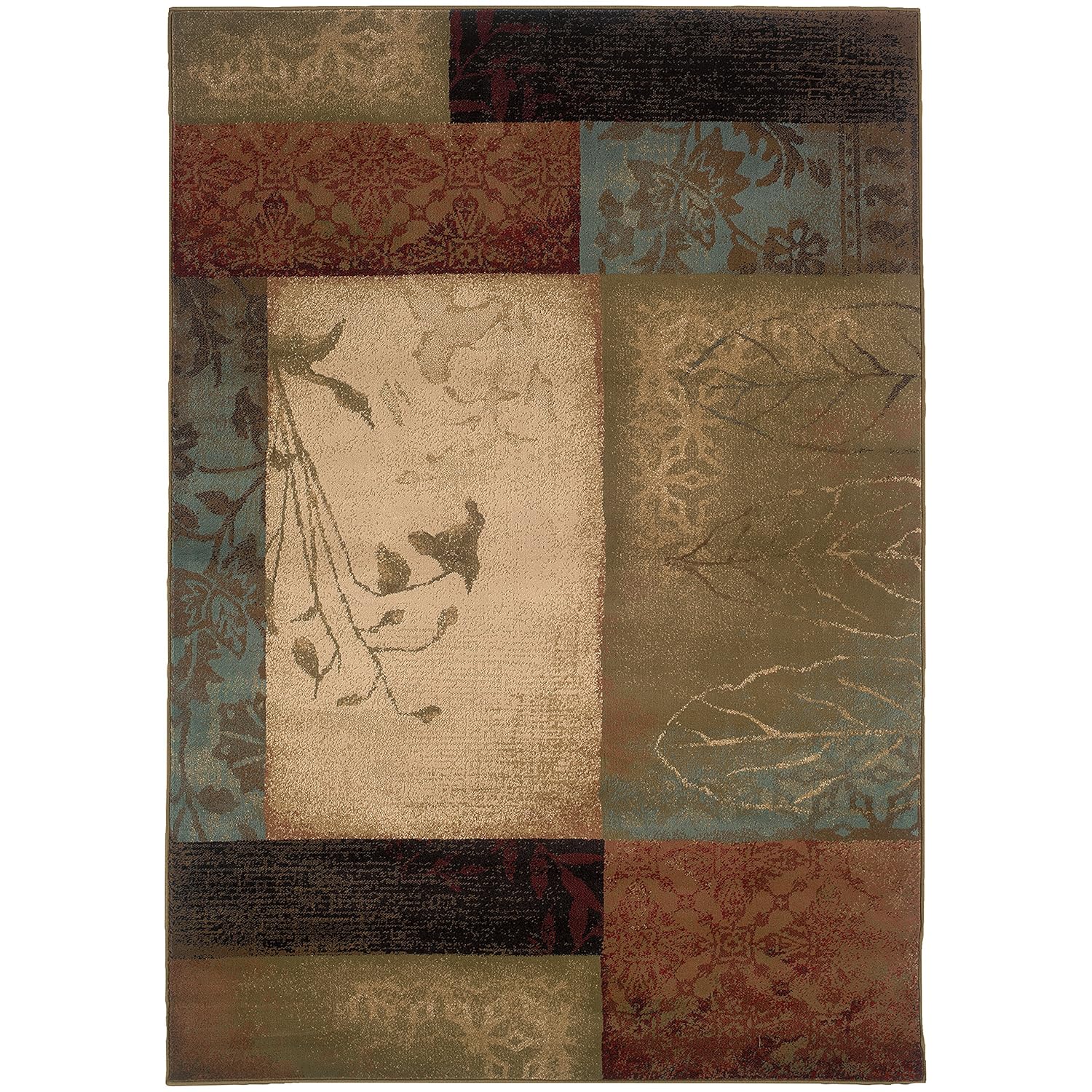 Amazon Oriental Weavers Hudson 040A1 Area Rug 5 3 x 7 6