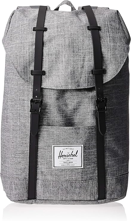 herschel raven crosshatch
