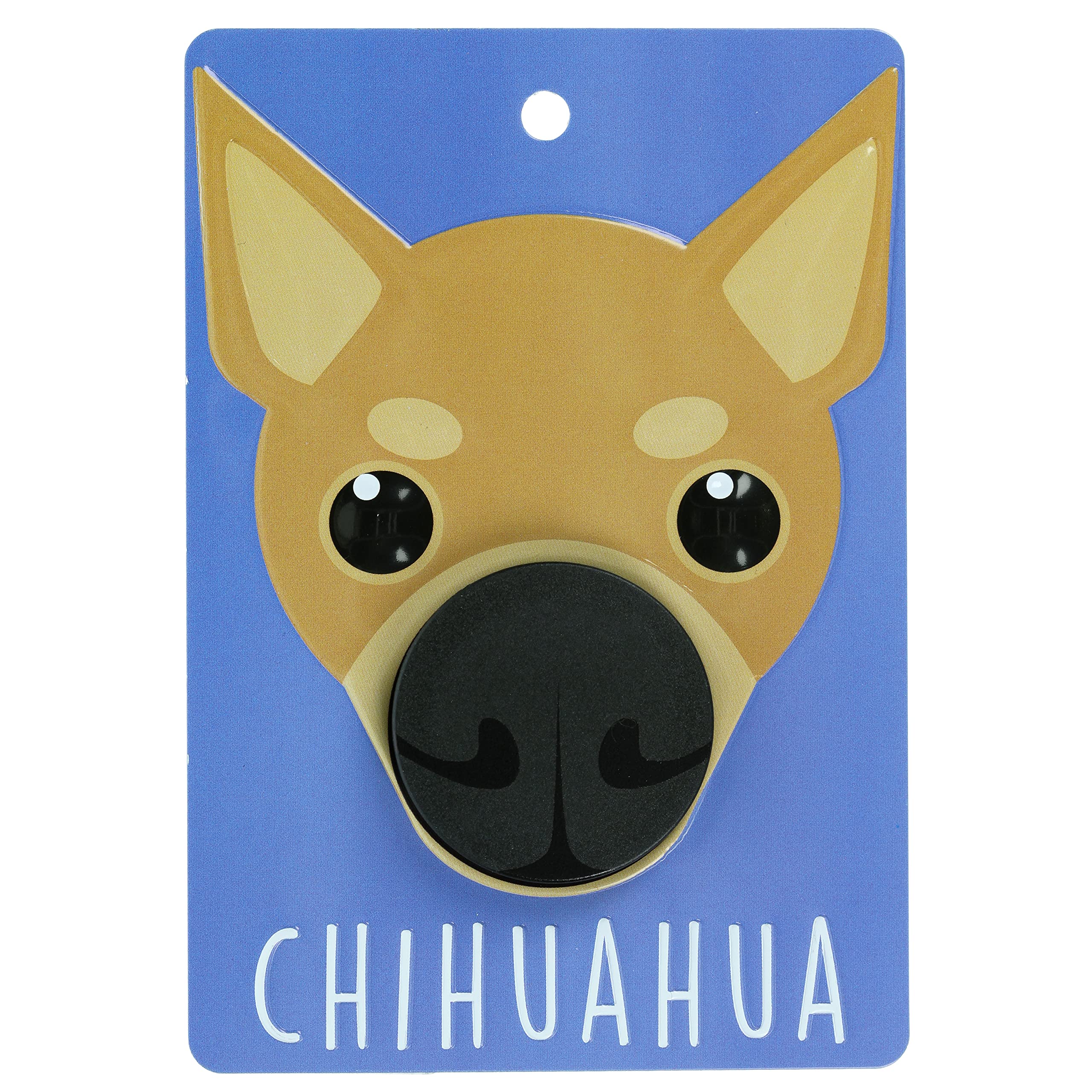 Pooch Pals Chihuahua Dog Lead Holder Wall Mounted Plaque Pop-Out Hook Hanger