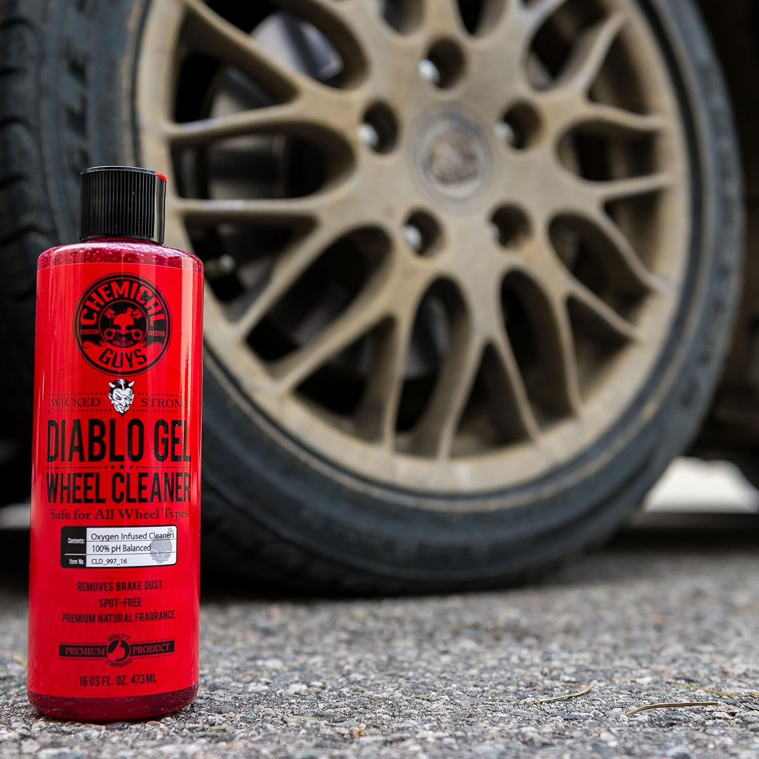 Chemical Guys CLD_997_16 Diablo Gel Wheel and Rim Cleaner (16 oz): Automotive