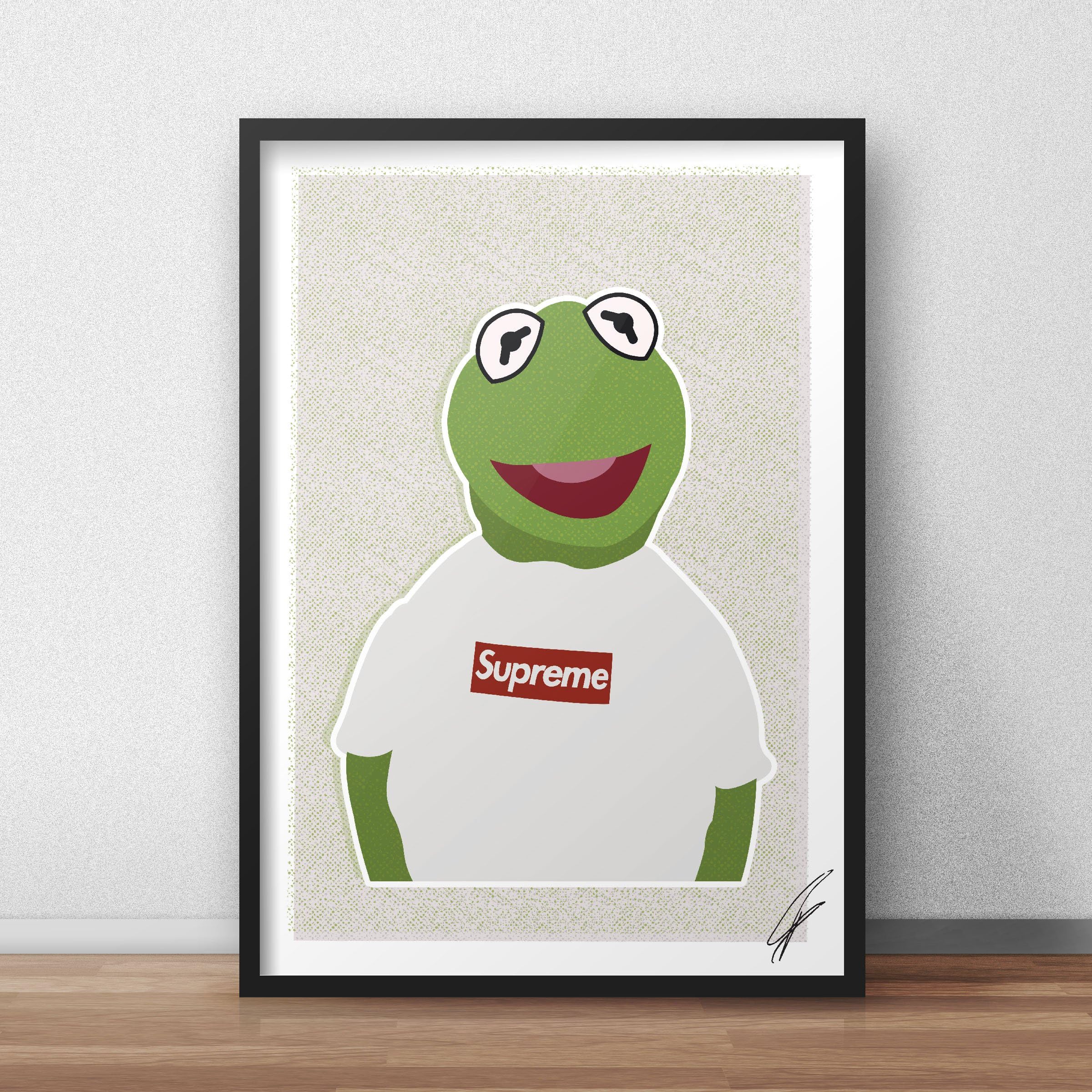 Kermit Supreme INSPIRED Print/Poster