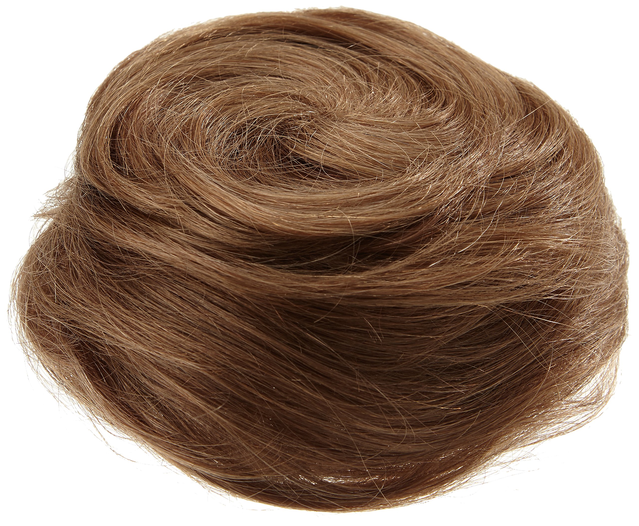 American Dream Medium Human Hair Bun, Medium Ash Brown Number 10